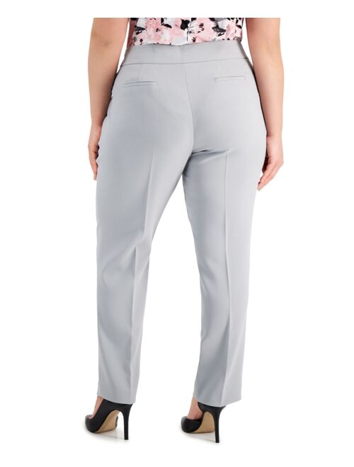 Kasper Plus Size Grey Pants