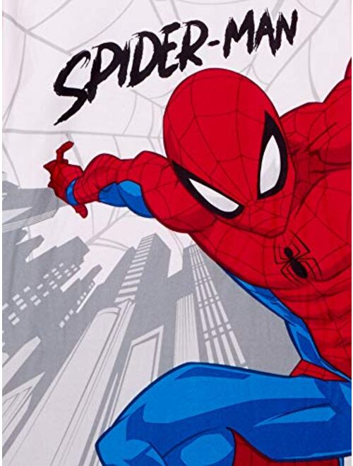 Marvel Boy's Spiderman 2 Piece Flannel Pajama Set