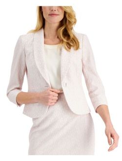 Shawl Neck Peplum Jacket