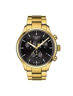 mens Tissot Chrono XL Stainless Steel Casual Watch Gold T1166173305100