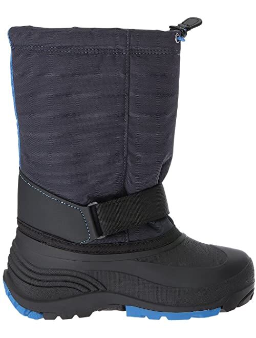 Kamik Kids Rocket (Toddler/Little Kid/Big Kid) Boys Nylon Slip on Waterproof Adjustable Snow Boot