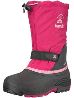 Kids Waterbug Wide (Toddler/Little Kid/Big Kid) Boys Nylon Slip on Waterproof Snow Boot