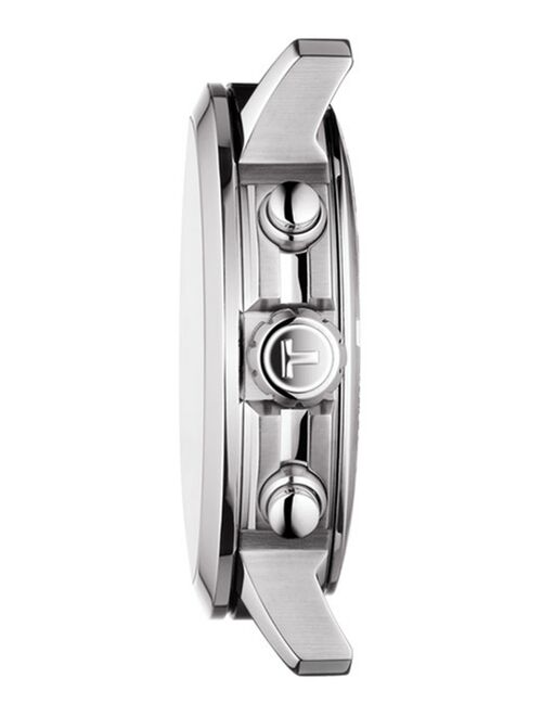 Tissot Men's Swiss Chronograph PRC 200 Stainless Steel Bracelet Watch 43mm