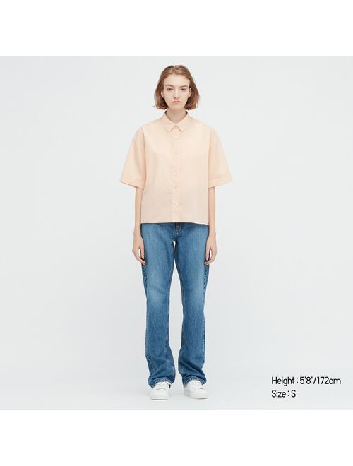 UNIQLO Cotton Half Sleeve Shirt