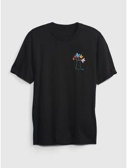 x Demit Omphroy 100% Organic Cotton Graphic T-Shirt