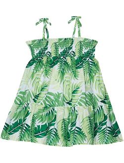Palm Print Dress (Toddler/Little Kids/Big Kids)