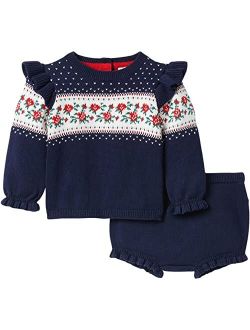 Fair Isle Sweater Set (Infant)