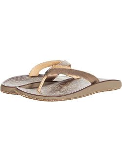 Women's Paniolo in Leather Straps Slippers