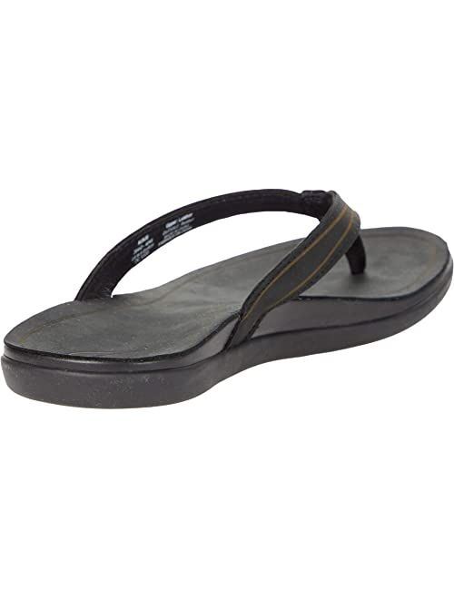 OluKai Aukai Women's Beach Sandals, Quick-Dry Flip-Flop Slides, Water Resistant & Soft Comfort Fit, Wet Grip Soles & Compression Molded Footbed