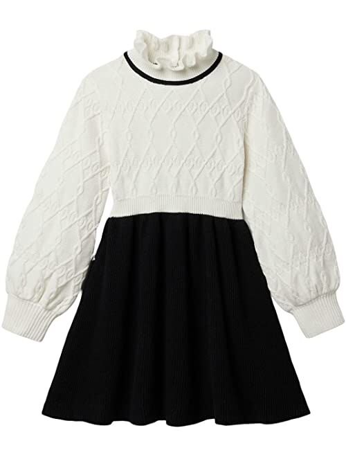 Janie and Jack Color-Blocked Sweater Dress (Toddler/Little Kids/Big Kids)