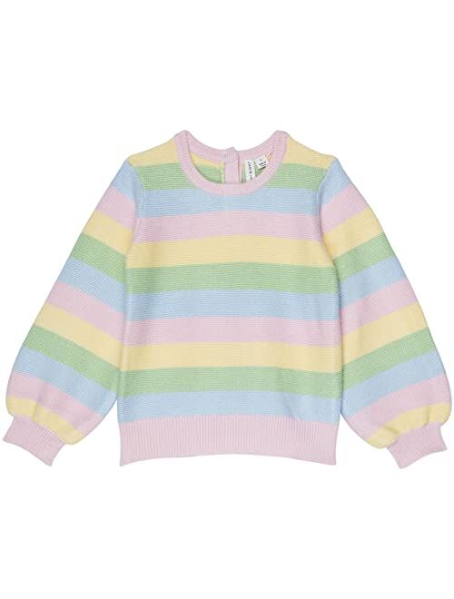Janie and Jack Pastel Stripe Sweater Top (Toddler/Little Kids/Big Kids)