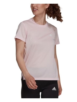 Women's Designed 2 Move 3-Stripes Moisture Wicking T-Shirt