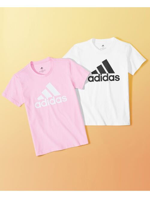 adidas Women's Cotton Moisture Wicking Badge of Sport T-Shirt