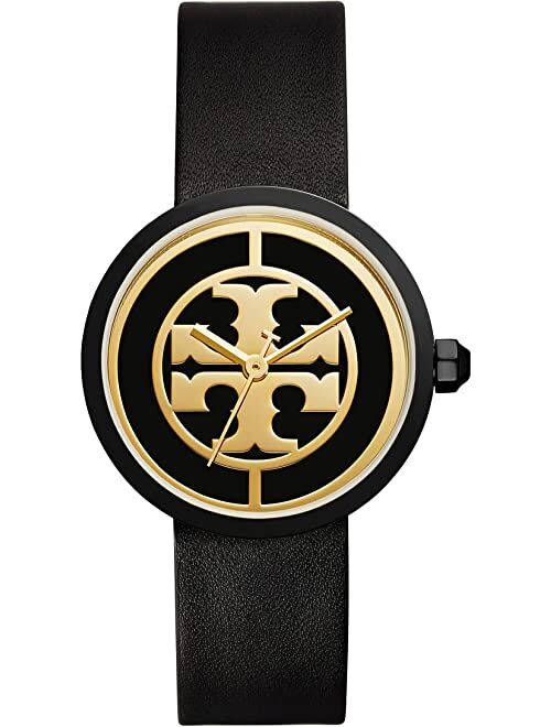 Tory Burch Reva Leather Watch