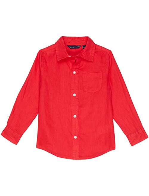 Janie and Jack Linen Roll-Up Top (Toddler/Little Kids/Big Kids)