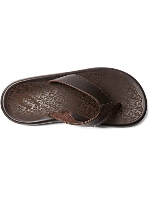 OluKai Ilikai Men's Beach Leather Flip-Flop
