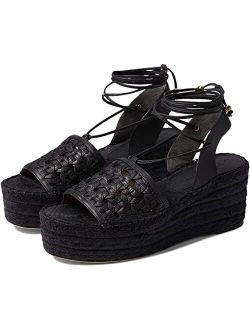 Basket Weave Platform Espadrille