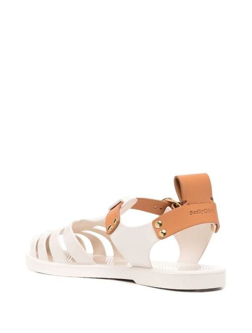 See by Chloé buckle-strap jelly sandals