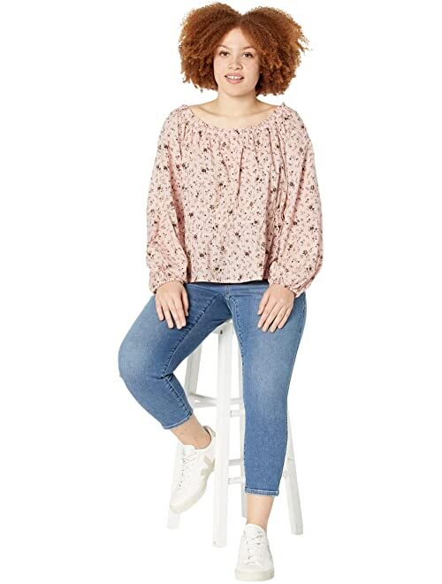 Madewell Plus Size Sophie Top in Bouquet Floral