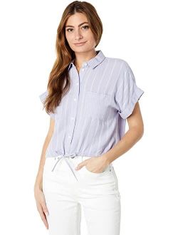Super Cropped Shirt - Chinating Linen