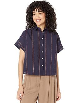 Hilltop Shirt in Folklore Jacquard Stripe
