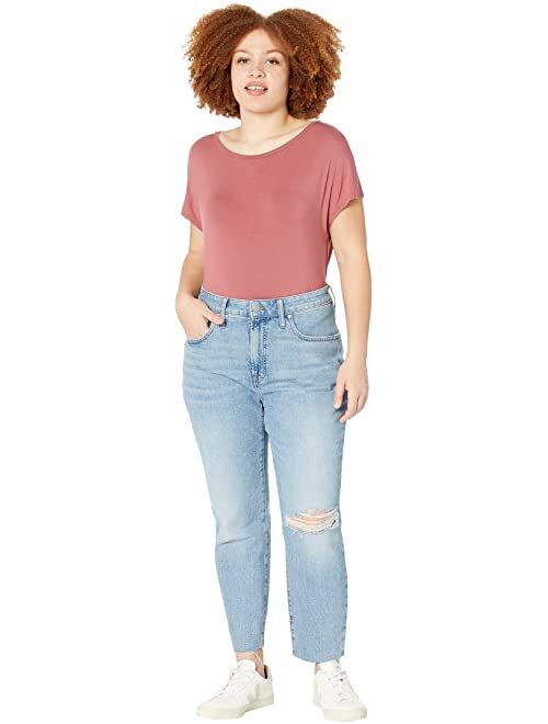 Madewell Plus Size Curvy Perfect Vintage Jeans in Coney