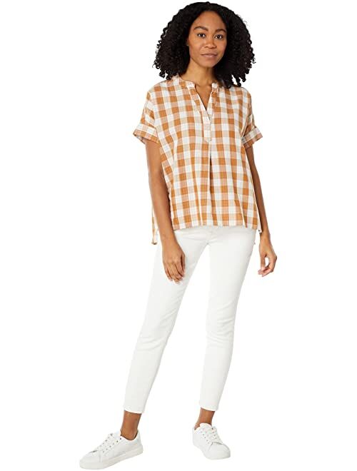 Madewell Philly Popover in Double Check