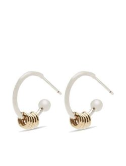 Justine Clenquet Gloria hoop earrings