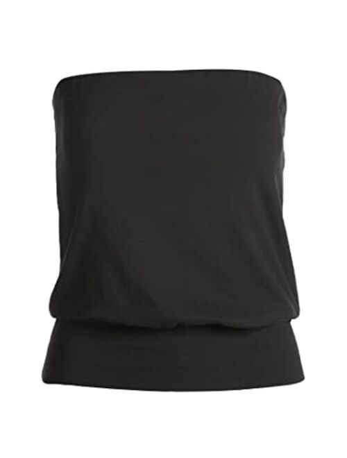 Boston Proper Blouson Tube Top Solid Knit from The So Sexy Collection