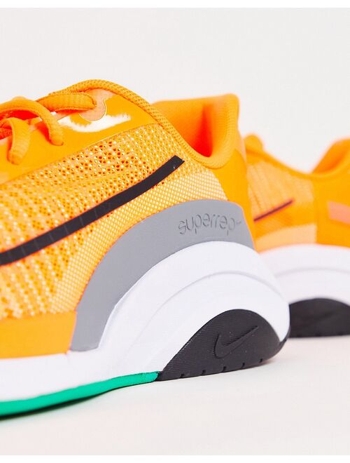 Nike Training ZoomX SuperRep Surge sneakers in total orange