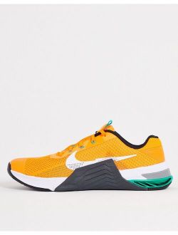 Training Metcon 7 sneakers in total orange