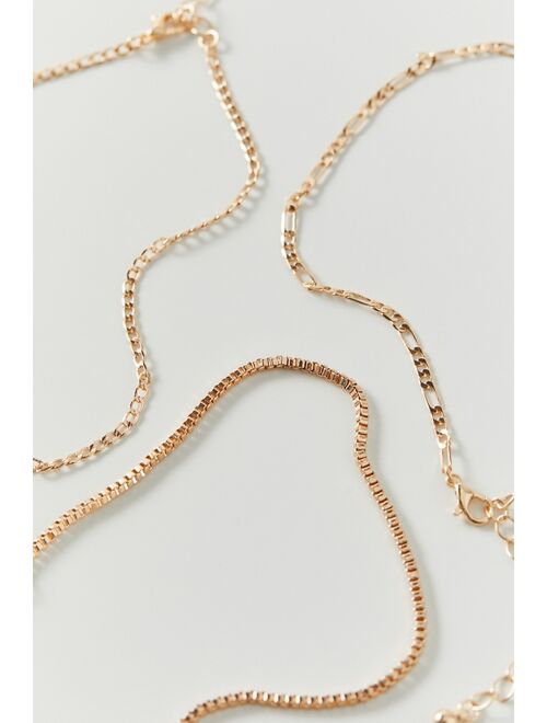 Urban outfitters Delicate Chain Anklet Set