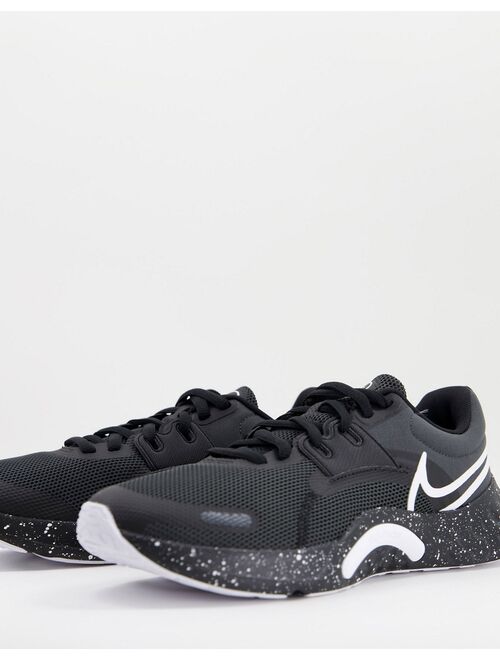 Nike Training Retaliation sneakers in black/white