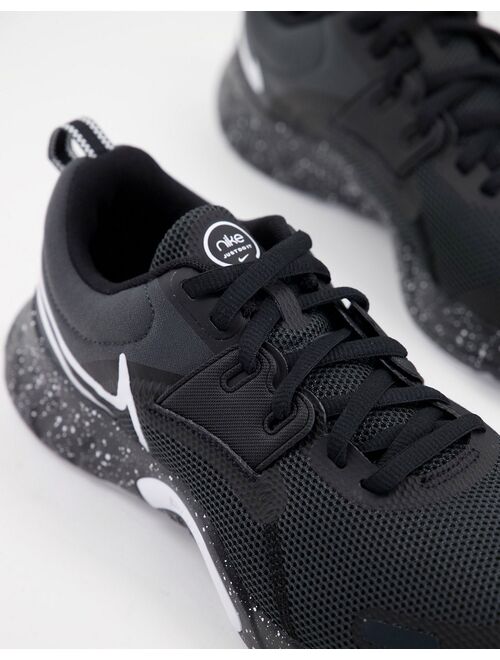 Nike Training Retaliation sneakers in black/white
