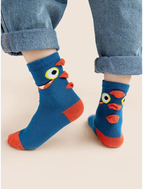 Shein 5pairs Baby Striped Print Socks