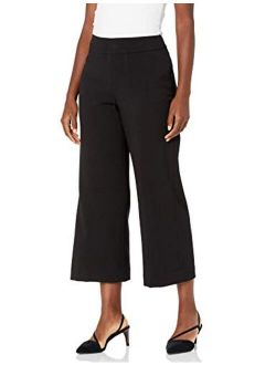 Women's Crepe Culotte Pant with Side Zip