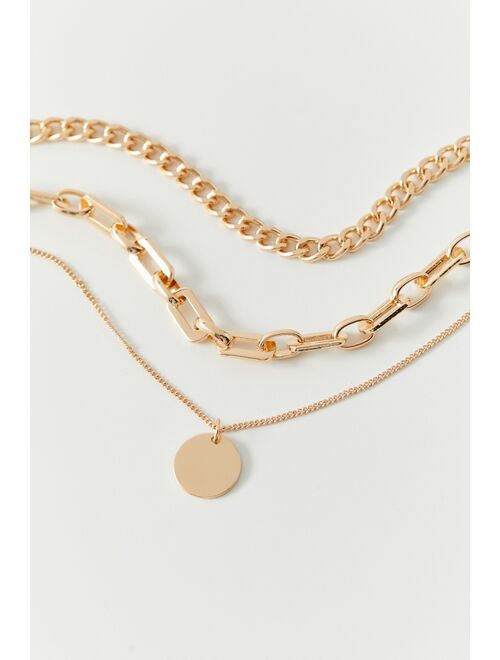 Urban Outfitters Carrie Pendant Layer Necklace
