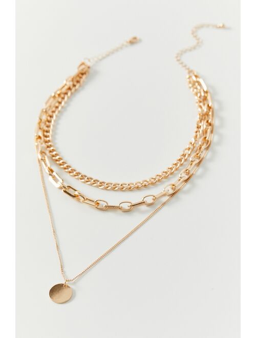 Urban Outfitters Carrie Pendant Layer Necklace