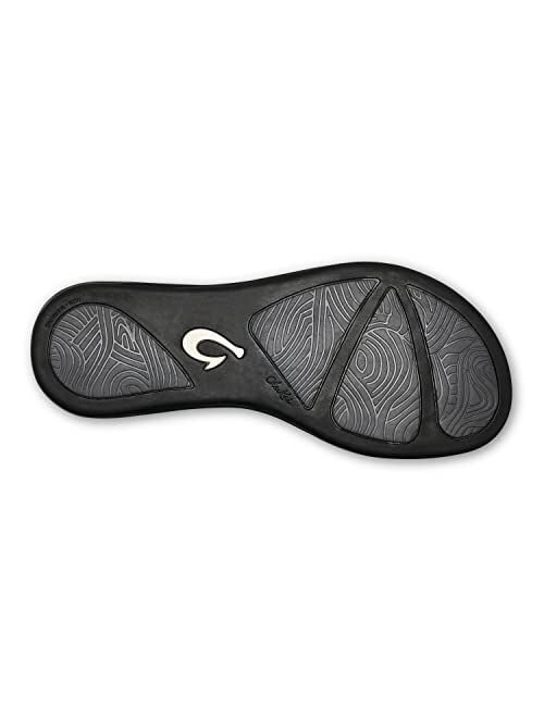 OluKai Honu Women's Beach Sandals, Quick-Dry Flip-Flop Slides, Water Resistant Suede Lining & Wet Grip Soles, Soft Comfort Fit & Arch Support