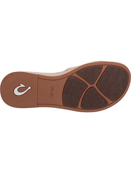 OluKai Ke'a Women's Beach Sandals, Quick-Dry Flip-Flop Slides, Water Resistant & Modern Low Profile Design, All-Day Comfort Fit & Wet Grip Soles