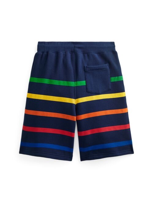 Polo Ralph Lauren Big Boys Striped Fleece Shorts