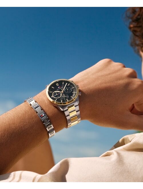 Tommy Hilfiger Men's Two-Tone Stainless Steel Bracelet Watch 44mm