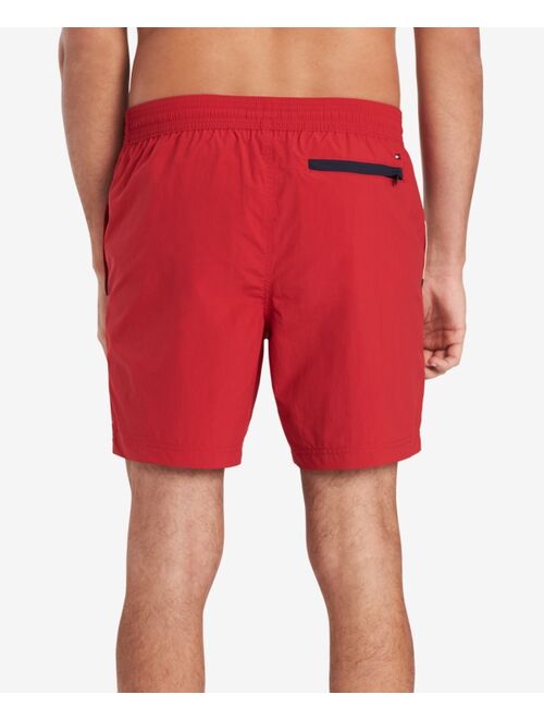 Tommy Hilfiger Men's Tommy Flag 6.5" Swim Trunks, Created for Macy's