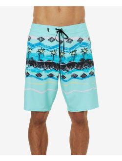 Men's Hyperfreak Heist Print Swimsuit