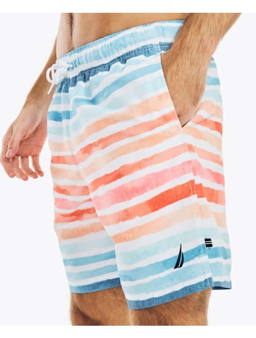 Nautica Men's Stripe Swimsuit
