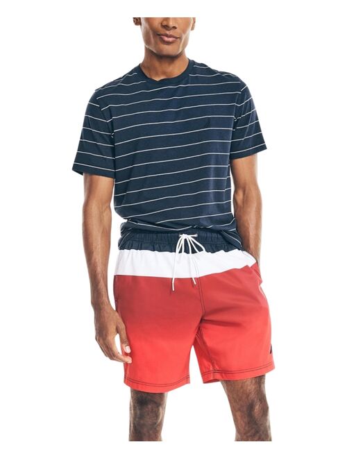 Nautica Men's Colorblocked Quick-Dry 18" Board Shorts