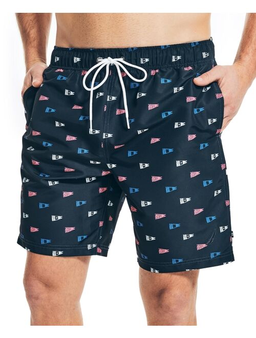 Nautica Men's Quick-Dry Printed 18" Board Shorts