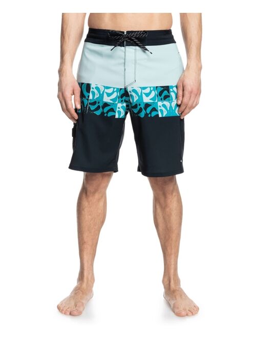 Quiksilver Men's Angler Stripe 20" Beach Shorts