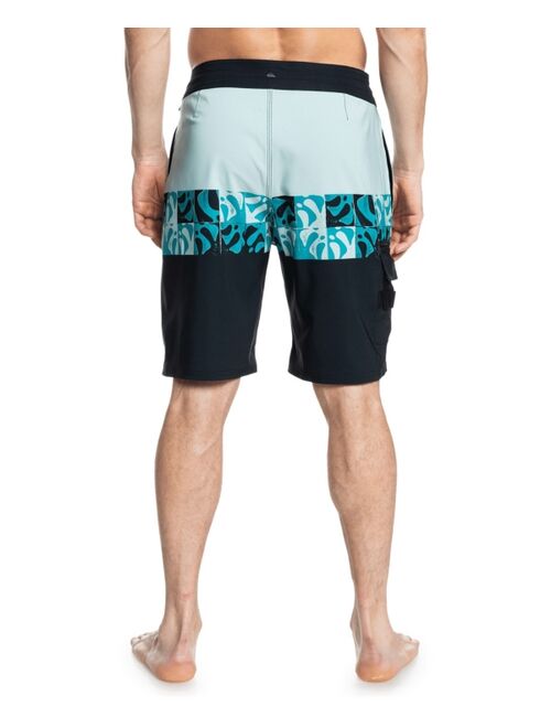 Quiksilver Men's Angler Stripe 20" Beach Shorts
