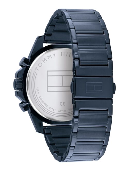 Tommy Hilfiger Men's Chronograph Blue Bracelet Watch 45mm